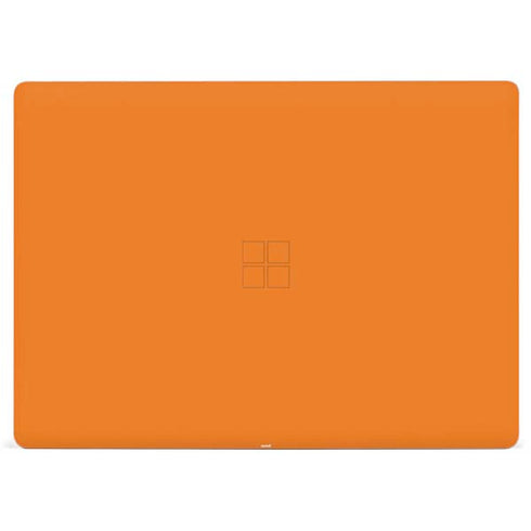 Orange Solid Surface Laptop 2 Skin
